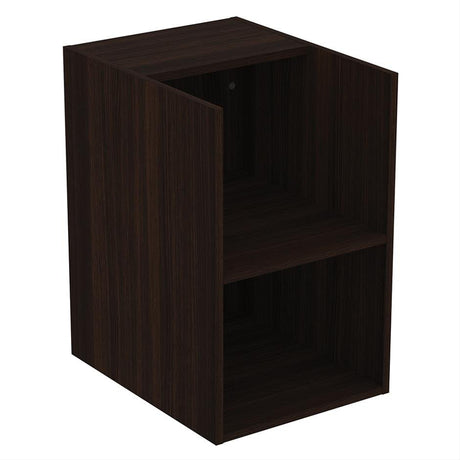 Ideal Standard i.life B 40cm side unit for worktops 2 shelves - coffee oak - T5322NW - TAP 'N' SHOWER