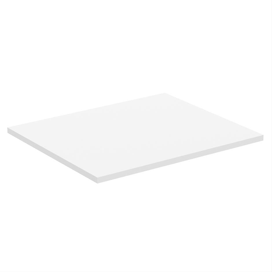 Ideal Standard i.Life B 60cm Worktop for Vessel Installation - Matt White - T5281DU - TAP 'N' SHOWER
