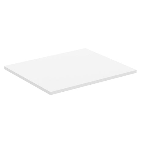 Ideal Standard i.Life B 60cm Worktop for Vessel Installation - Matt White - T5281DU - TAP 'N' SHOWER