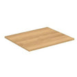 Ideal Standard I.life B 80cm Worktop For Vessel Installation - Natural Oak - T5282NX - TAP 'N' SHOWER