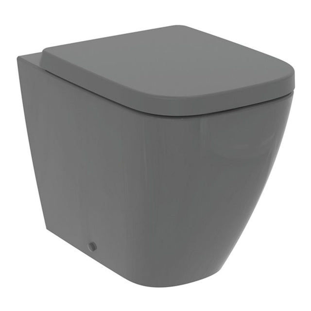 Ideal Standard I.life B Back To Wall Toilet Bowel - Gloss Grey - T461658 - TAP 'N' SHOWER