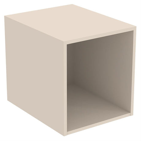 Ideal Standard I.life B Side Unit For Vanity Basins 1 Shelf 40cm - Sand Beige Matt - T5268NF - TAP 'N' SHOWER