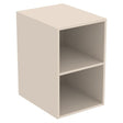 Ideal Standard I.life B Side Unit For Vanity Basins 2 Shelves 40cm - Sand Beige Matt - T5267NF - TAP 'N' SHOWER
