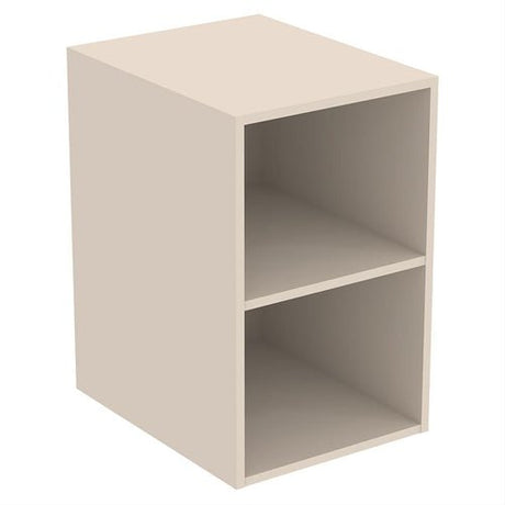 Ideal Standard I.life B Side Unit For Vanity Basins 2 Shelves 40cm - Sand Beige Matt - T5267NF - TAP 'N' SHOWER
