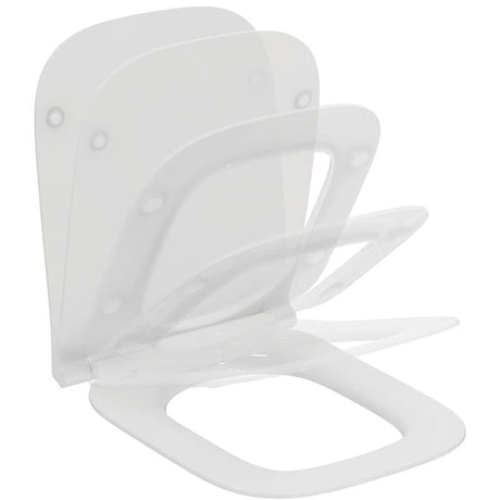 Ideal Standard i.Life B Slim Soft Close Toilet Seat - White - T500301