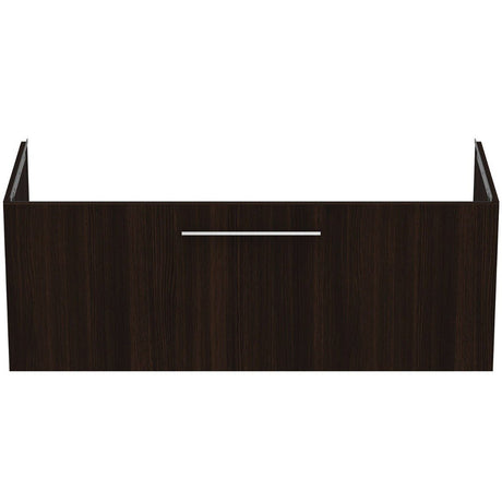Ideal Standard i.life B Vanity Unit with 1 Drawer 1200mm - Coffee Oak - T5515NW - TAP 'N' SHOWER