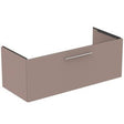 Ideal Standard i.life B Vanity Unit with 1 Drawer 1200mm - Greige Matt - T5515NH - TAP 'N' SHOWER