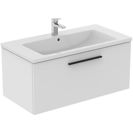 Ideal Standard i.life B Vanity Unit with 1 Drawer 1200mm - Matt White - T5515DU - TAP 'N' SHOWER