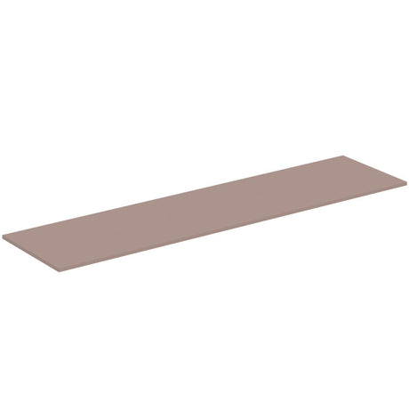 Ideal Standard I.life B Worktop 200cm For Vessel Installation - Greige Matt - T5287NH - TAP 'N' SHOWER