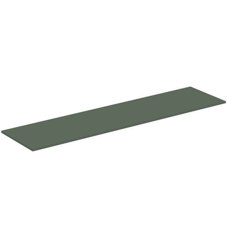Ideal Standard I.life B Worktop For Vessel Installation 200cm - Quartz Grey Matt - T5287NG - TAP 'N' SHOWER