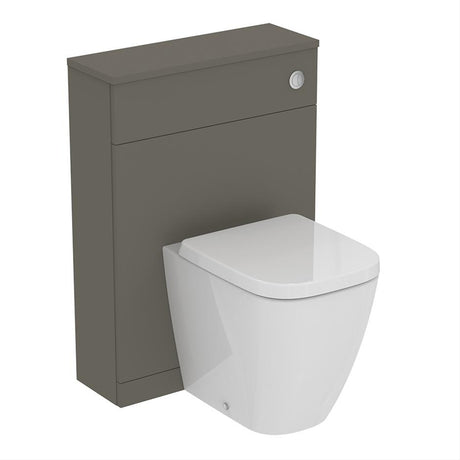 Ideal Standard i.life Compact Toilet Unit 60cm - Matt Quartz Grey - T5216NG