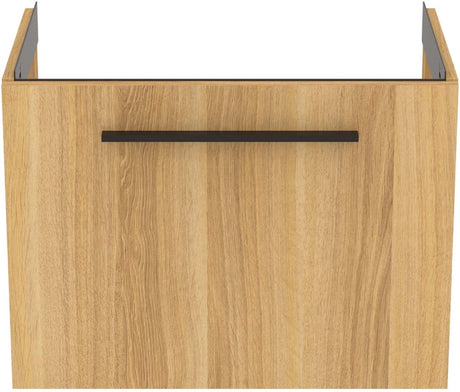 Ideal Standard i.life Compact Wall Hung Vanity Unit 1 Drawer 600mm - Natural Oak - T5292NX - TAP 'N' SHOWER
