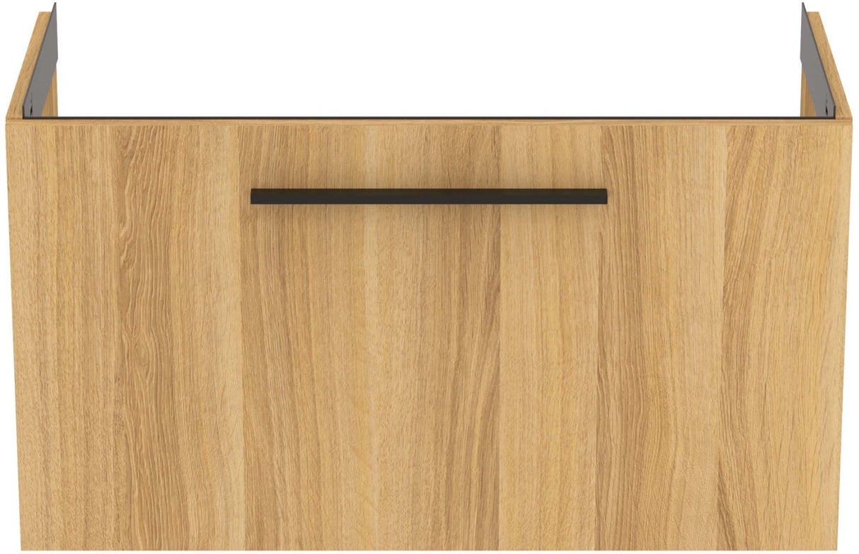 Ideal Standard i.life Compact Wall Hung Vanity Unit 1 Drawer 800mm - Natural Oak - T5294NX - TAP 'N' SHOWER