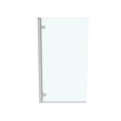 Ideal Standard I.Life Hinged LH Bathscreen 1500mm High x 815mm Wide 8mm Glass - Bright Silver - T4885EO - TAP 'N' SHOWER