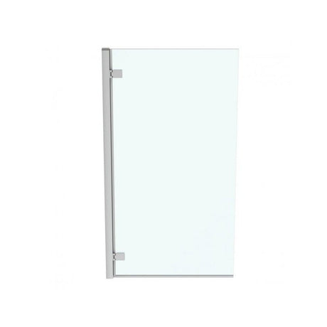 Ideal Standard I.Life Hinged LH Bathscreen 1500mm High x 815mm Wide 8mm Glass - Bright Silver - T4885EO - TAP 'N' SHOWER