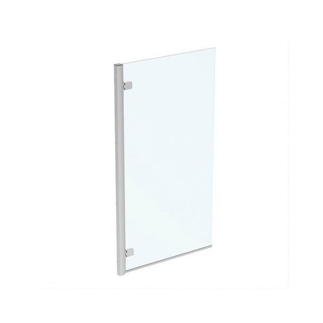 Ideal Standard I.Life Hinged LH Bathscreen 1500mm High x 815mm Wide 8mm Glass - Bright Silver - T4885EO - TAP 'N' SHOWER