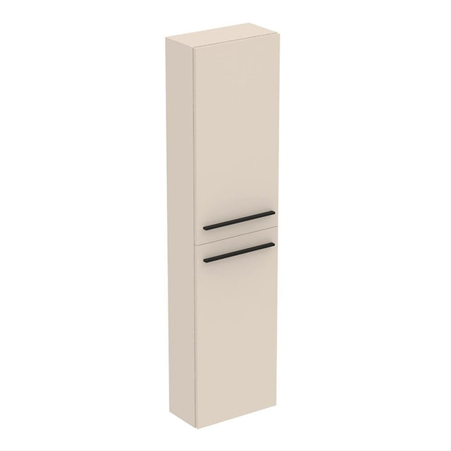 Ideal Standard I.life S 2 Doors Compact Tall Column Unit 40cm - Matt Sandy Beige - T5288NF