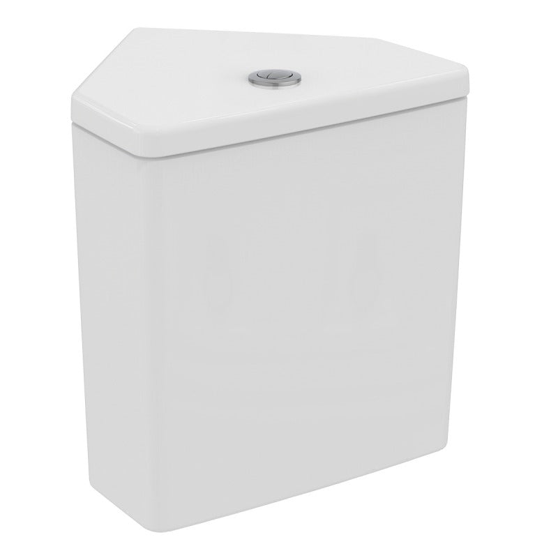 Ideal Standard i.Life S White Close Coupled 6/4 Litre Dual Flush Corner Cistern - E249301