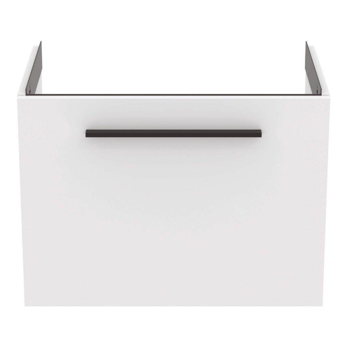 Ideal Standard I.life S Compact 1 Drawer Wall Hung Vanity Unit 600mm - Matt White - T5292DU - TAP 'N' SHOWER