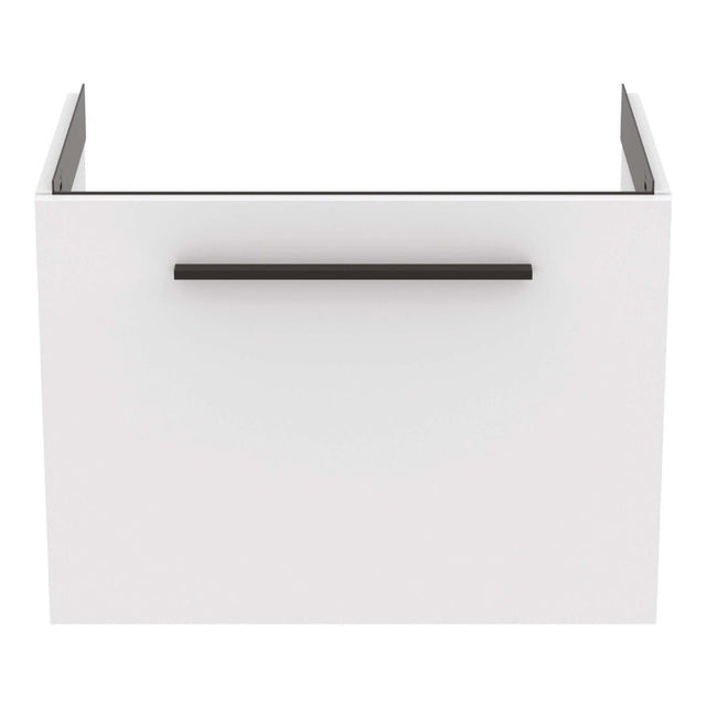 Ideal Standard I.life S Compact 1 Drawer Wall Hung Vanity Unit 600mm - Matt White - T5292DU - TAP 'N' SHOWER