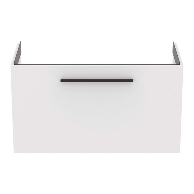 Ideal Standard i.Life S Compact 1 Drawer Wall Hung Vanity Unit 800mm - Matt White - T5294DU - TAP 'N' SHOWER