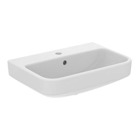 Ideal Standard i.Life S Compact White 1 Tap Hole Washbasin ONLY 550mm - T517801