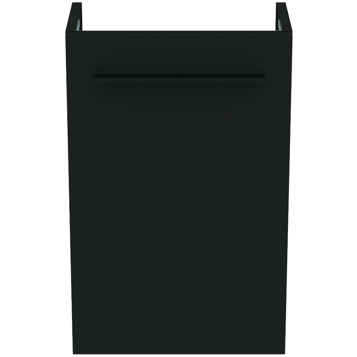 Ideal Standard I.life S T5302nh Guest Washbasin Unit With 1 Door 350mm - Carbon Grey Matt - T5302NV - TAP 'N' SHOWER