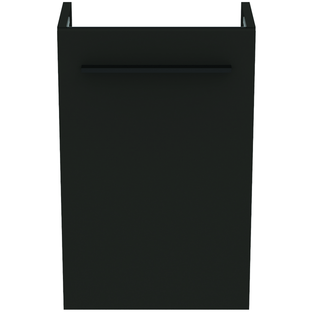 Ideal Standard I.life S T5302nh Guest Washbasin Unit With 1 Door 350mm - Carbon Grey Matt - T5302NV - TAP 'N' SHOWER