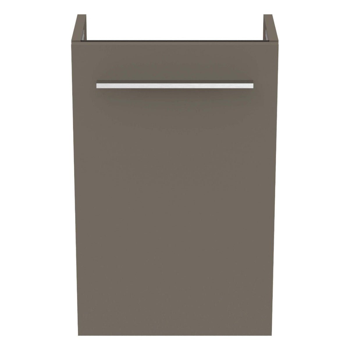 Ideal Standard I.life S T5302nx Guest Washbasin Unit With 1 Door 350mm - Quartz Grey Matt - T5302NG - TAP 'N' SHOWER