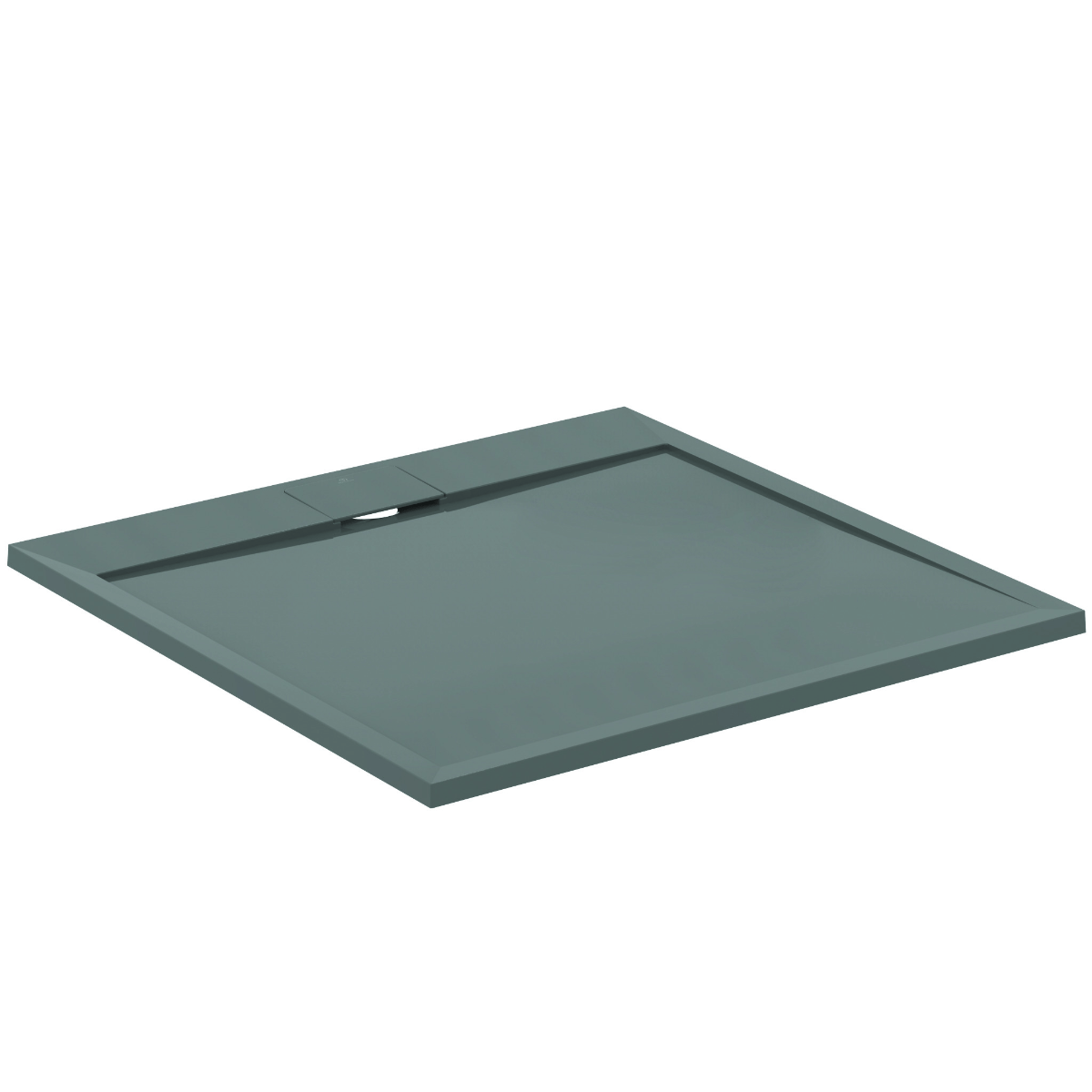 Ideal Standard i.life Ultra Flat 1000mm x 1000mm Shower Tray - Concrete Grey - T5234FS - TAP 'N' SHOWER