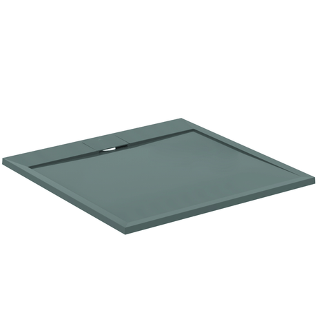 Ideal Standard i.life Ultra Flat 1000mm x 1000mm Shower Tray - Concrete Grey - T5234FS - TAP 'N' SHOWER