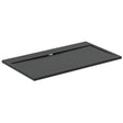 Ideal Standard i.life Ultra Flat 1400mm x 800mm Shower Tray - Jet Black - T5224FV - TAP 'N' SHOWER