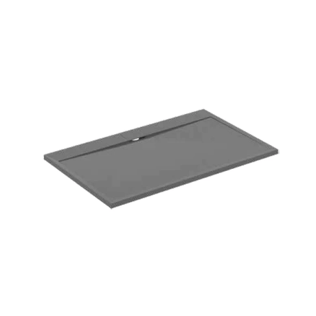Ideal Standard i.life Ultra Flat 1600mm x 1000mm Shower Tray - Concrete Grey - T5232FS - TAP 'N' SHOWER