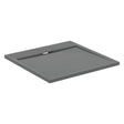 Ideal Standard i.life Ultra Flat 800mm x 800mm Shower Tray - Concrete Grey - T5229FS - TAP 'N' SHOWER