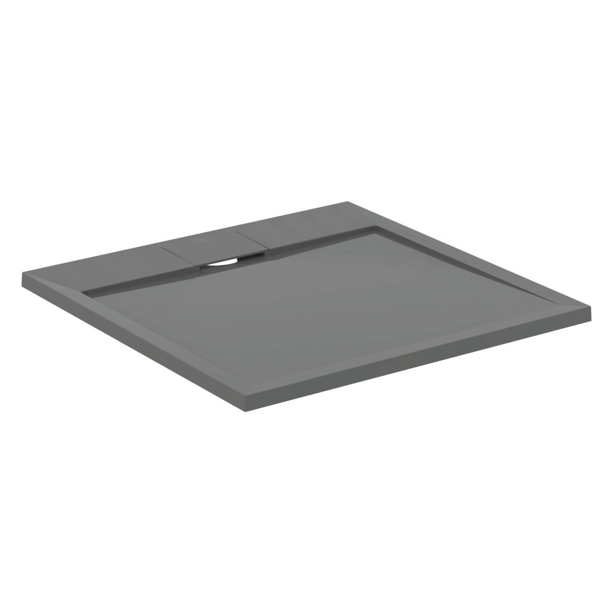 Ideal Standard i.life Ultra Flat 800mm x 800mm Shower Tray - Concrete Grey - T5229FS - TAP 'N' SHOWER