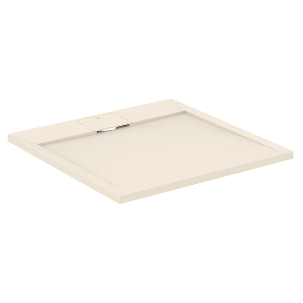 Ideal Standard i.life Ultra Flat 800mm x 800mm Shower Tray - Sand - T5229FT - TAP 'N' SHOWER