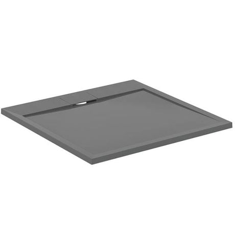 Ideal Standard i.life Ultra Flat 900mm x 900mm Shower Tray - Concrete Grey - T5227FS - TAP 'N' SHOWER