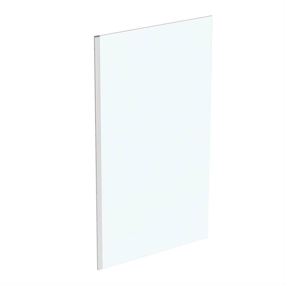 Ideal Standard I.life Wetroom Panel W/ Idealclean Clear Glass 1200mm - Bright Silver Finish - T4873EO - TAP 'N' SHOWER