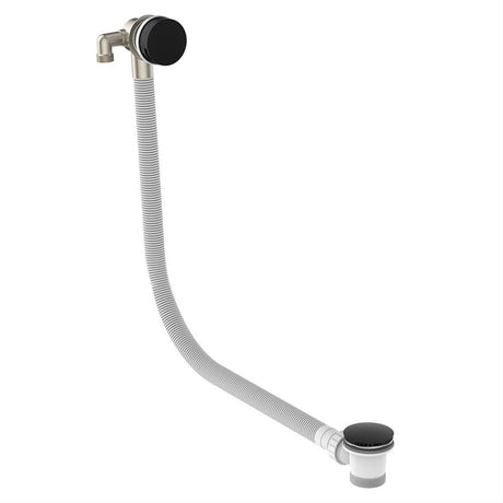 Ideal Standard Idealfill Bath Filler Overflow and Clicker Waste - Silk Black - E1488V3