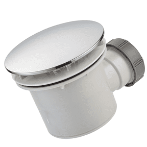 Ideal Standard Idealite Chrome 90mm Shower Tray Waste - L6307AA