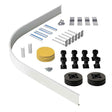 Ideal Standard Idealite Quadrant Riser Kit - L631001 - TAP 'N' SHOWER