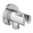 Ideal Standard Idealrain Round Shower Handset Elbow Bracket - Chrome - BC807AA
