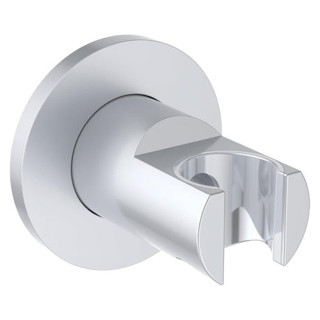 Ideal Standard Idealrain Round Wall Bracket - Silver - BC806SI - TAP 'N' SHOWER