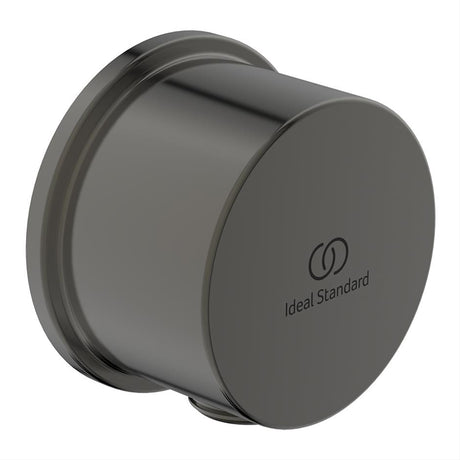 Ideal Standard Idealrain Round Wall Elbow - Magnetic Grey - BC808A5