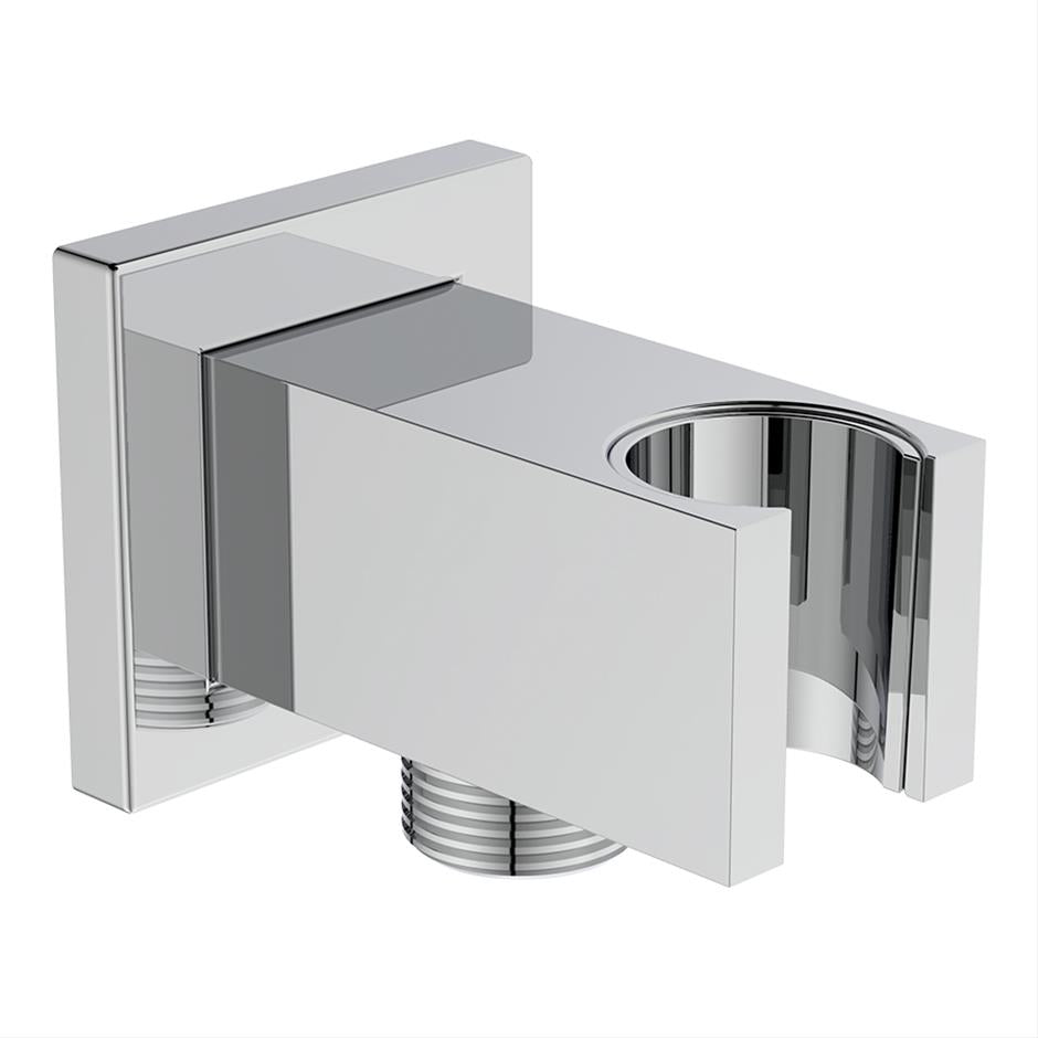 Ideal Standard Idealrain Square Shower Handset Elbow Bracket - Chrome - BC771AA