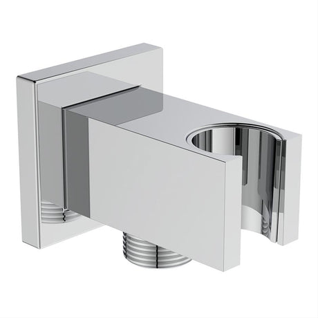 Ideal Standard Idealrain Square Shower Handset Elbow Bracket - Chrome - BC771AA