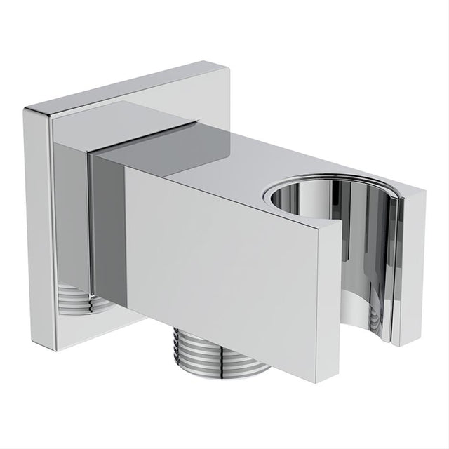 Ideal Standard Idealrain Square Shower Handset Elbow Bracket - Chrome - BC771AA