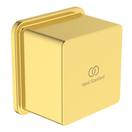 Ideal Standard Idealrain Square Wall Elbow - Brushed Gold - BC772A2