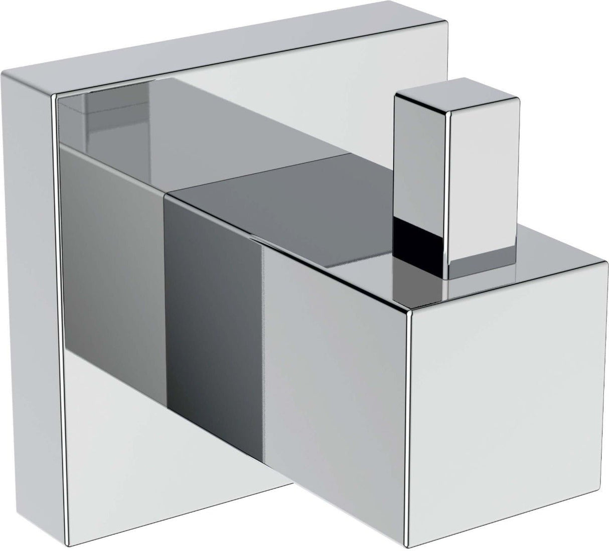 Ideal Standard IOM Square Double Robe Hook - Chrome - E2192AA - TAP 'N' SHOWER