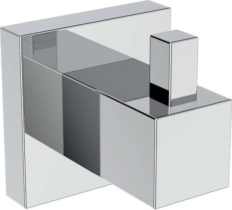 Ideal Standard IOM Square Double Robe Hook - Chrome - E2192AA - TAP 'N' SHOWER